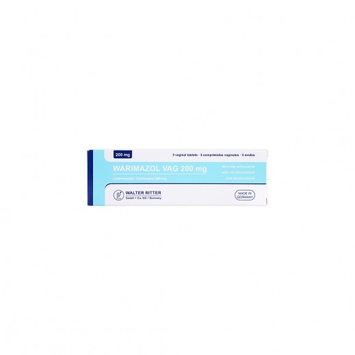 Warimazol Vaginal 3 Tablets 200 Mg - delivered by The Pharmacy - within 2 Hours