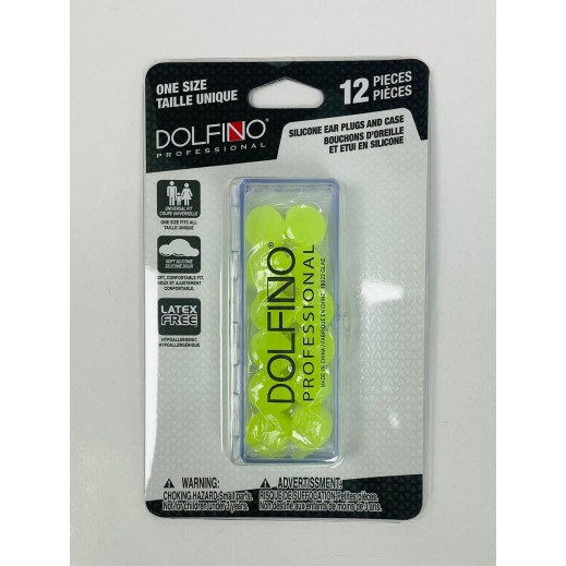 Aqua Leisure Set of 12 Silicone Ear Plugs