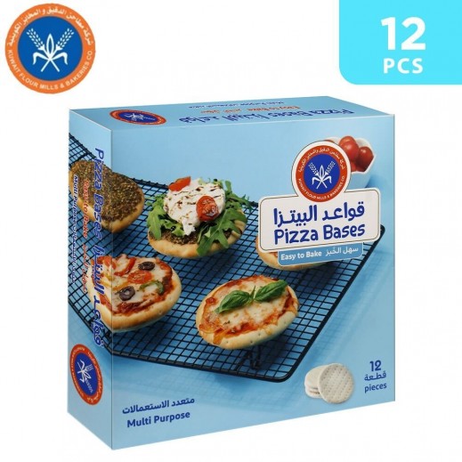 KFM Pizza Bases 12 Pieces - delivered by Taw9eel Fast