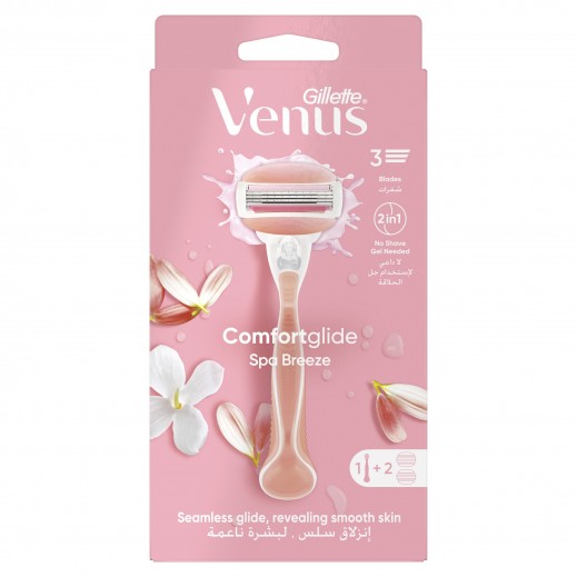 Gillette Venus Spa Breeze Razor + 2 Blades