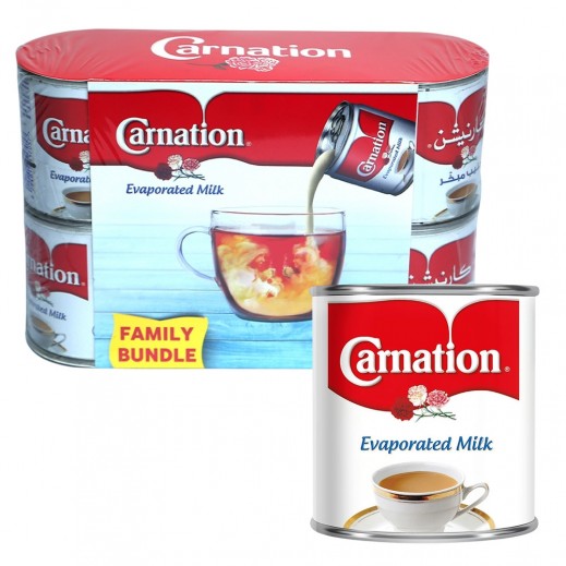 Nestle Carnation Evaporated Milk 6 x 170 g - delivered by Taw9eel Fast
