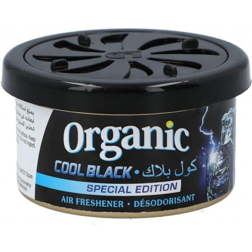 L&D Car Organic Air Freshener Can - Cool Black