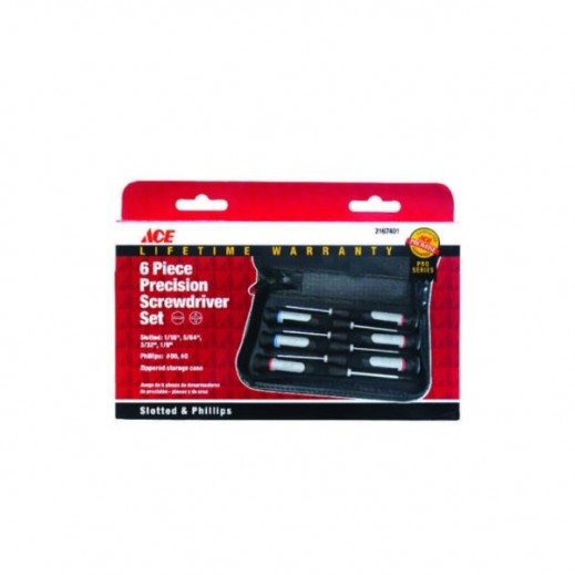 Ace Precision Screwdriver 6pc Set 1 - delivered by Taw9eel within 1 working day 