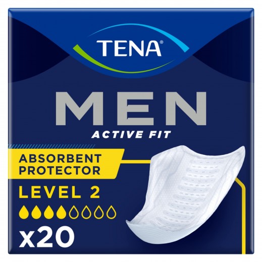 Tena Men Active Fit Level 2 - 20 Pcs - delivered by Pharmazone Pharmacy - within 2 Hours