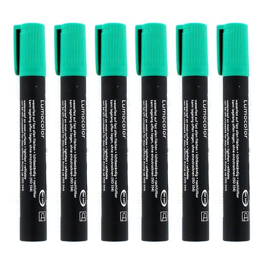 Value Pack - Staedtler Permanent Marker Green (6 pieces)