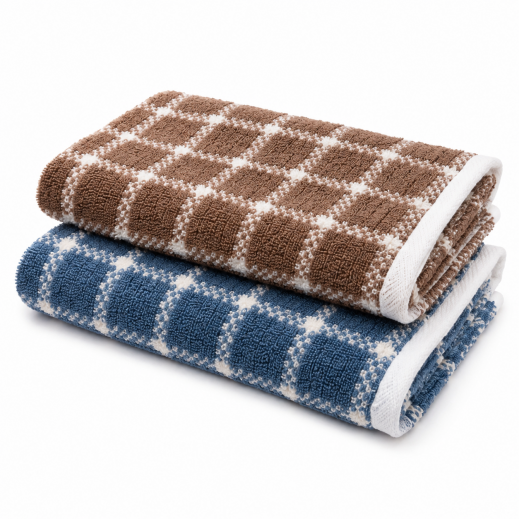 Premium Cotton Face Towel Assorted Colour 70x30 cm