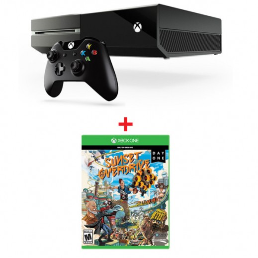 Buy Xbox One Console 500GB + Sunset Overdrive PAL توصيل