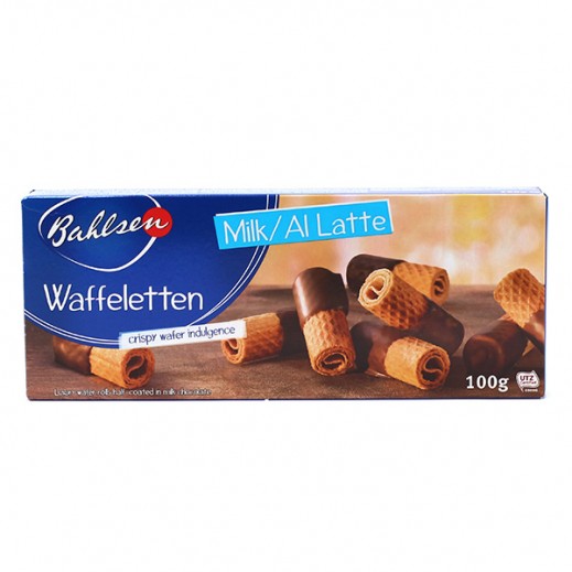 Bahlsen Waffeletten With Milk Chocolate 100 g - delivered by Taw9eel Fast