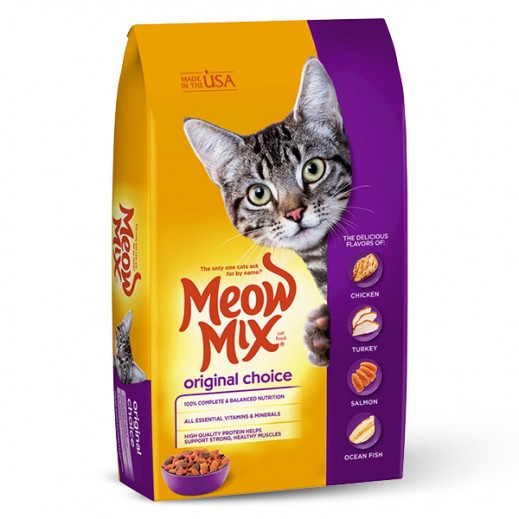 Meow Mix Original Choice (Cat Food) 2.86 kg - delivered by Taw9eel Fast