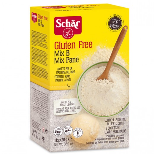 Schar Gluten Free (Mix B) Bread Mix 1020 g - delivered by Taw9eel Fast