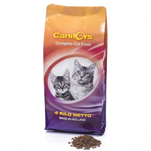 Canifors Prime Class Cat Food Dry Complete 4 kg - delivered by Taw9eel Fast