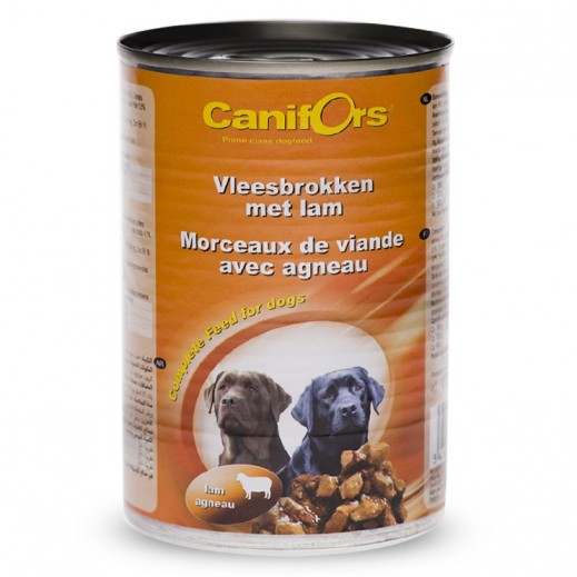 Canifors Dog Food Meat With Lamb 410 g - delivered by Taw9eel Fast