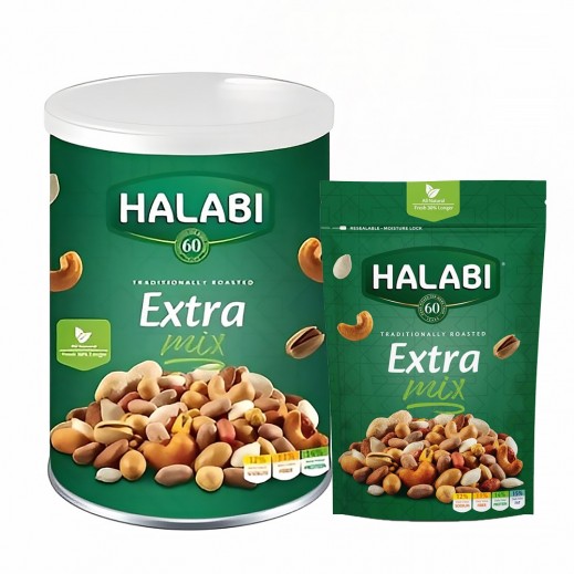 Halabi Extra Nuts Mix Can 400g + Extra 250g