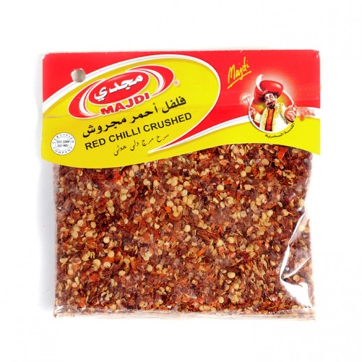 Majdi Red Chilli Crushed 60 g - delivered by Taw9eel Fast