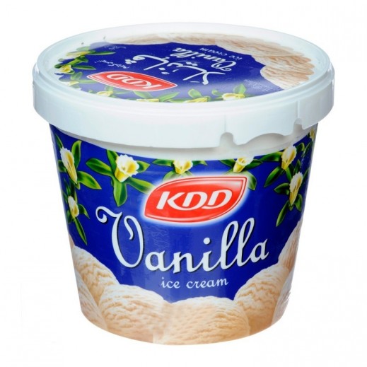KDD Vanilla Ice cream 1 ltr - delivered by Taw9eel Fast