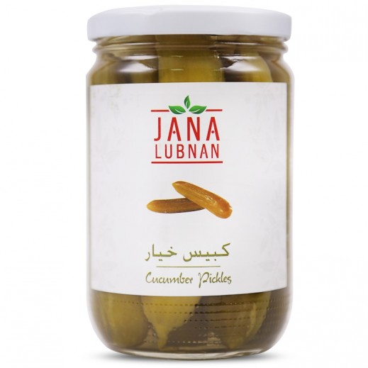 Jana Lubnan Cucumber Pickles 660 g - delivered by Taw9eel Fast
