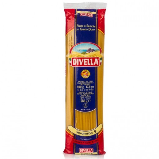 Divella  Pasta Spaghettini No.9 500 g	