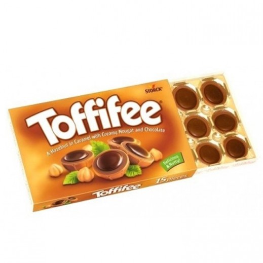Storck Toffiffee Hazelnut Caramel Chocolate 125 g
