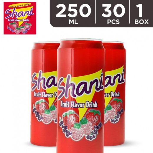 Shani Fruit Drink Can Carton 30x250 ml - delivered by Taw9eel Fast