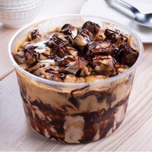 Brownie Gelato Trifle - delivered by Angelato Bakery 