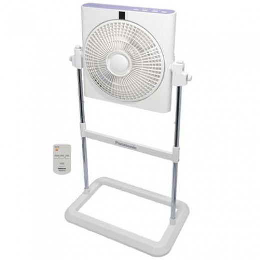 Panasonic 12" Stand Fan - White - delivered by Taw9eel within 2 Business Days