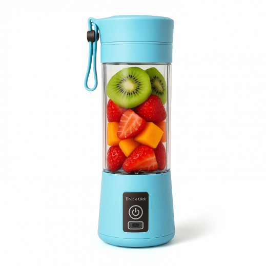 Portable And Rechargeable Battery Juice Blender Assorted Color - delivered by Taw9eel Fast