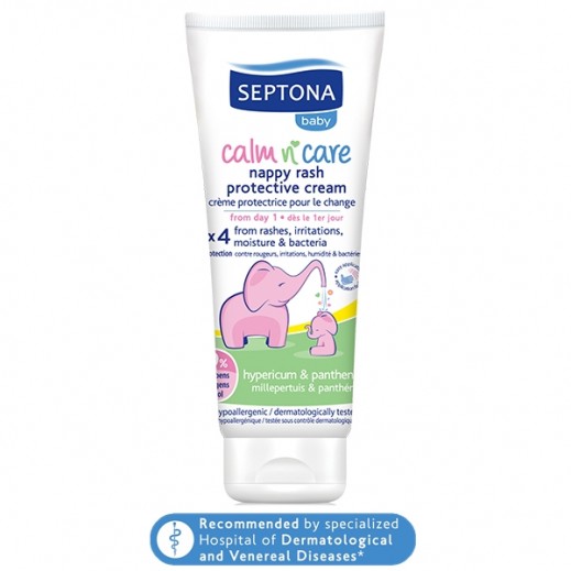 Septona Baby Calm & Care Nappy Rash Protective Cream 100 ml - delivered by Taw9eel Fast