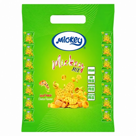Mickey Snax Pizza-Flavored Mixed Chips - 20 x 19.2 g - delivered by Taw9eel Fast