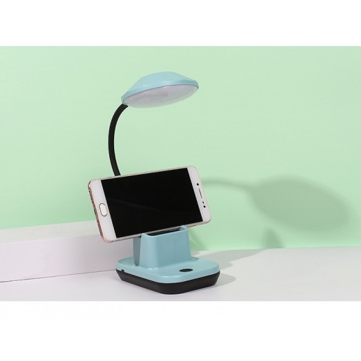 LED 3 in 1 Desk Lamp - Blue