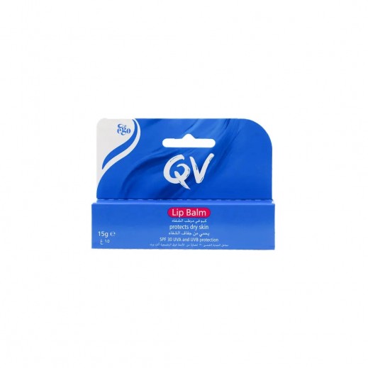 QV Lip Balm 15 g - Delivered By Pharmazone - delivered by Taw9eel Fast