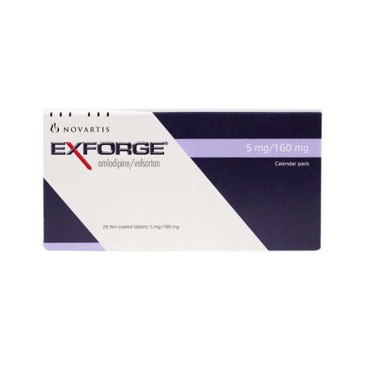 Exforge 5 Mg/160 Mg 28Tablets - delivered by The Pharmacy - within 2 Hours