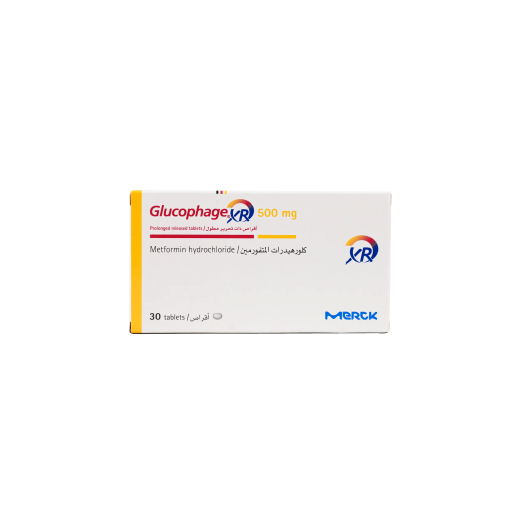 Glucophage Xr 500Mg 30 Tablets - Delivered By Pharmazone - delivered by Taw9eel Fast