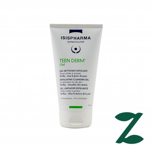 ISIS Pharma Teen Derm Exfoliating Cleansing Gel 150 ml - delivered by Pharmazone Pharmacy - within 2 Hours