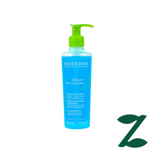 Bioderma Sebium Purifying Cleansing Foaming Gel 200 ml - Delivered by Pharmazone - delivered by Taw9eel Fast