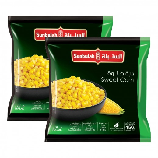 Sunbulah Frozen Sweet Corn 2 x 450g