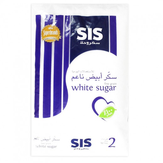 Sis Sugar Granulated 2 kg - delivered by Taw9eel Fast
