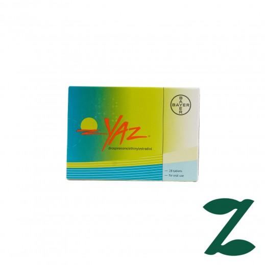 Yaz Contraceptives Tablets 28 Pieces - Delivered by Pharmazone - delivered by Taw9eel Fast