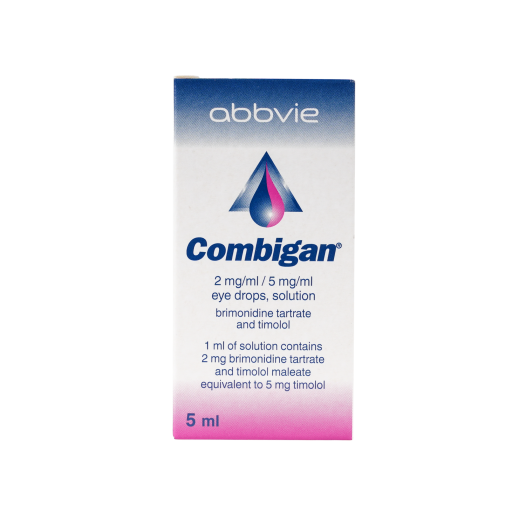 Combigan Eye Drops 5 ml - delivered by The Pharmacy - within 2 Hours