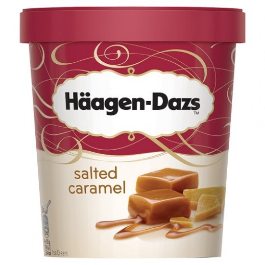 Haagen-Dazs Salted Caramel Ice Cream 100 Ml - delivered by Taw9eel Fast