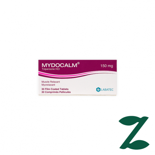 Mydocalm 150 Mg 30 Tablets - delivered by Pharmazone Pharmacy - within 2 Hours