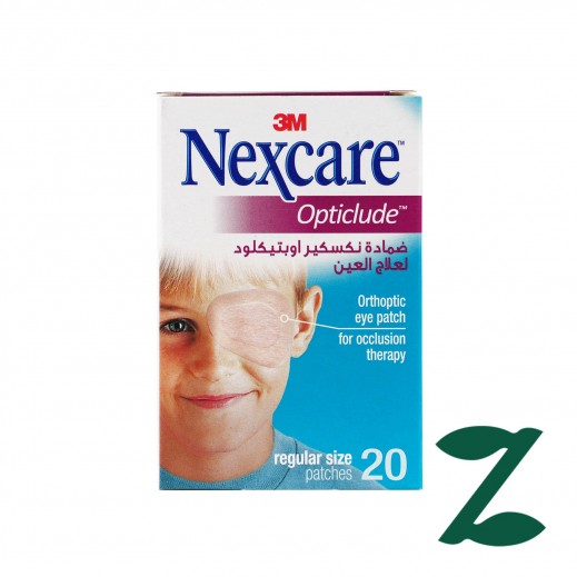 Nexcare Opticlud Eyepatch – 20 Pieces - delivered by Pharmazone Pharmacy - within 2 Hours