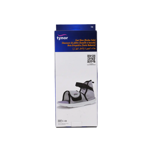Tynor Cast Shoe - C08 - Small - delivered by The Pharmacy - within 2 Hours