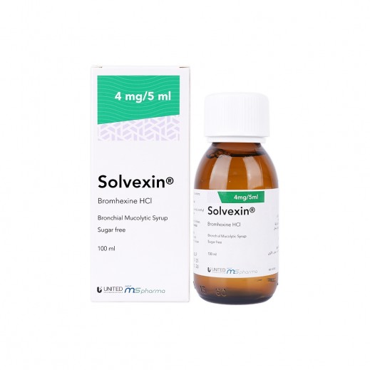 Solvexin Syrup 4Mg/5ML 100ML - delivered by The Pharmacy - within 2 Hours