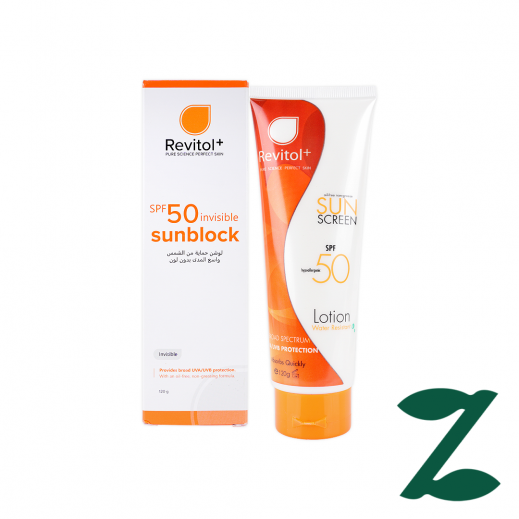 Revitol Sunblock Spf 50 Lotion - delivered by Pharmazone Pharmacy - within 2 Hours