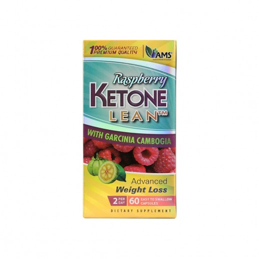 AMS Raspberry Ketone Lean for Weight Loss - 60 Capsules  - delivered by The Pharmacy - within 2 Hours