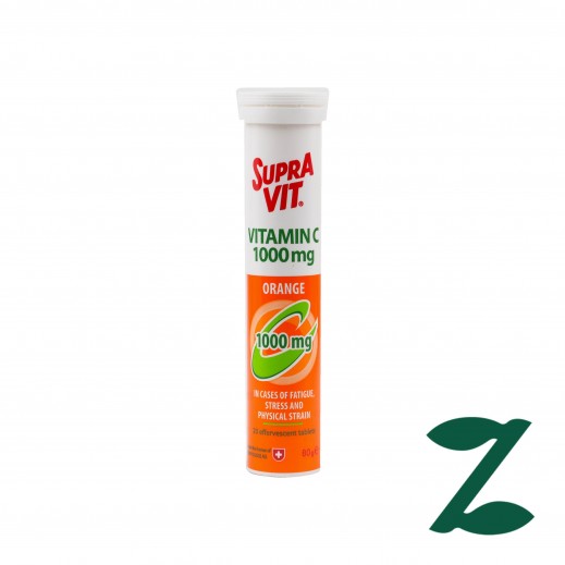Supravit Vitamin C 1000Mg - 20 Tablets - Delivered by Pharmazone - delivered by Taw9eel Fast
