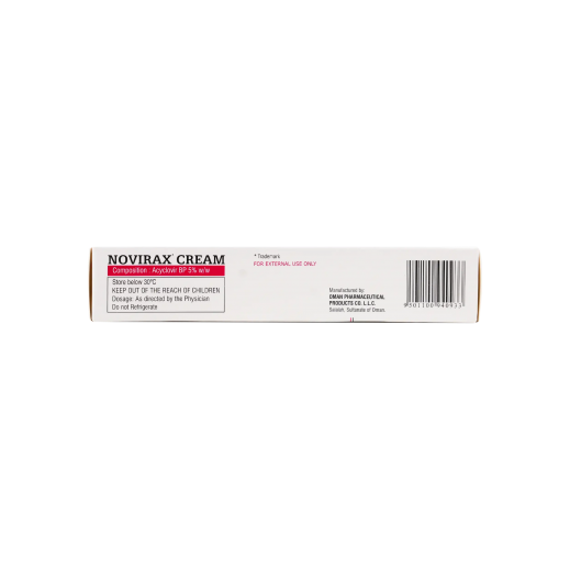 Novirax Buy Novirax - Herpes Treatment Cream - 5G - delivered by The Pharmacy ...