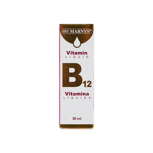 Marnys Vitamin-B12 Liquid 30 Ml - delivered by The Pharmacy - within 2 Hours
