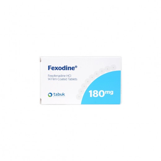 Fexodine 180 Mg 14 Tab - delivered by The Pharmacy - within 2 Hours