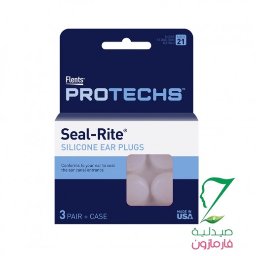 Flents Seal-Rite ilicone Ear Plugs - delivered by Pharmazone Pharmacy - within 2 Hours